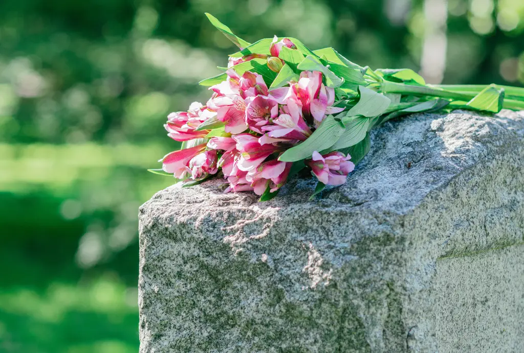 burial site headstone